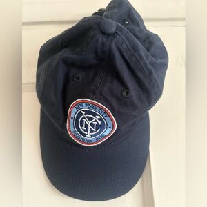 Adidas Navy Blue Hat with Embroidered Logo